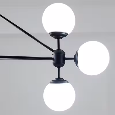 لوستر مدل مدرن طرح مولکولی کد ‌‌‌002