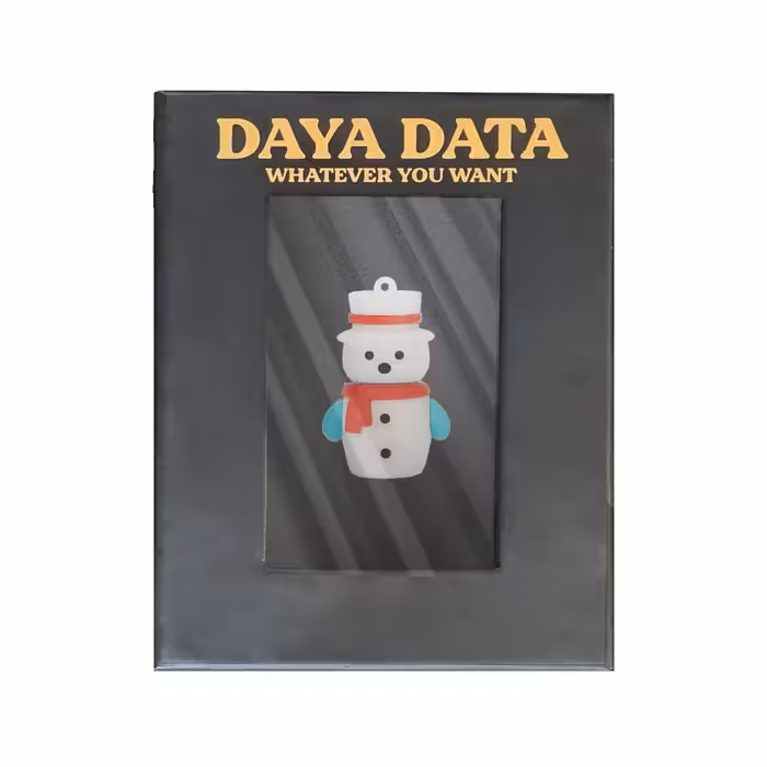 فلش مموری دایا دیتا طرح آدم برفی مدل PF1004 ظرفیت 128 گیگابایت