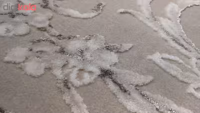 فرش ماشینی زمرد مشهد کد DI04 زمینه بژ