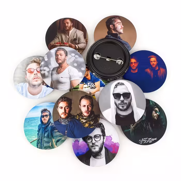 پیکسل خندالو طرح آرش و مسیح کد 199 مجموعه 12 عددی