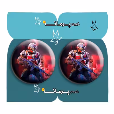  پیکسل پرمانه طرح call of duty کد pm2n.7656 مجموعه 2 عددی