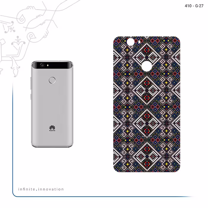 برچسب پوششی ماهوت مدل SISTAN Needlework 1 مناسب برای گوشی موبایل هوآوی Nova