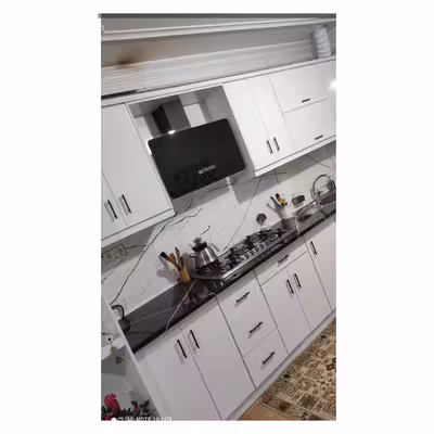 دستگیره کابینت و کمد مدل میله ای کد HG15 بسته 10 عددی