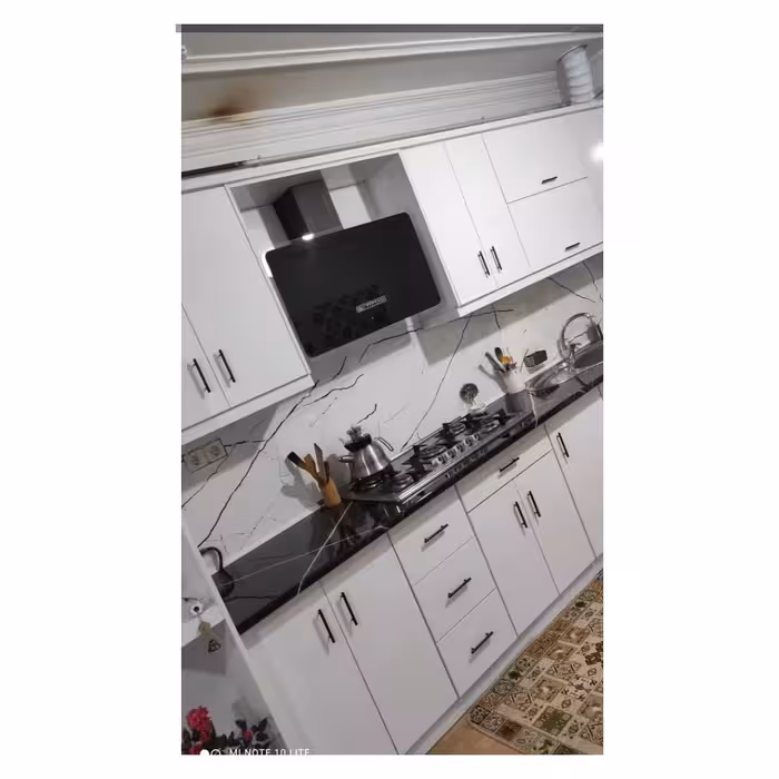 دستگیره کابینت و کمد مدل میله ای کد HG15 بسته 10 عددی