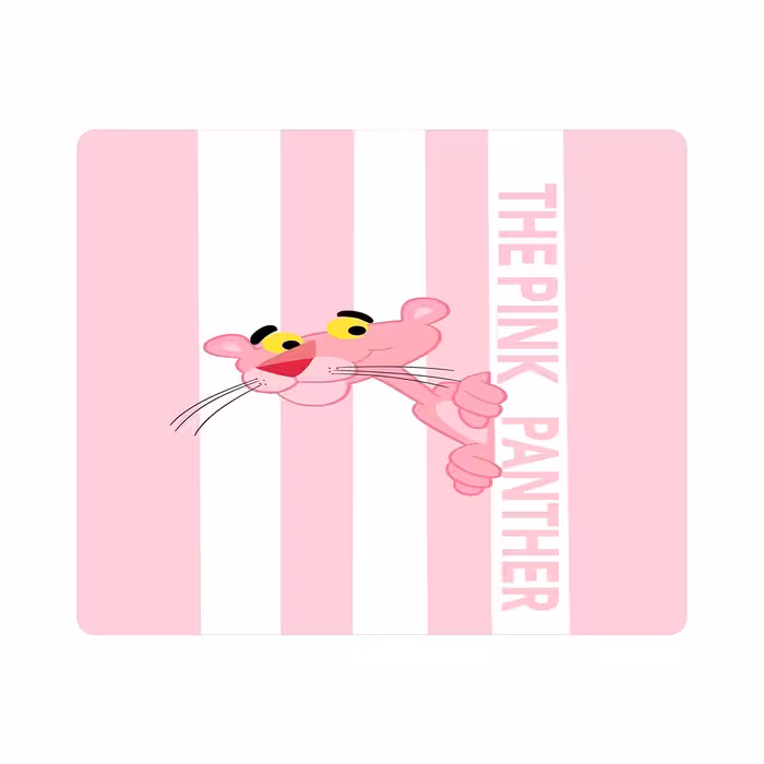 ماوس پد طرح پلنگ صورتی مدل pp2