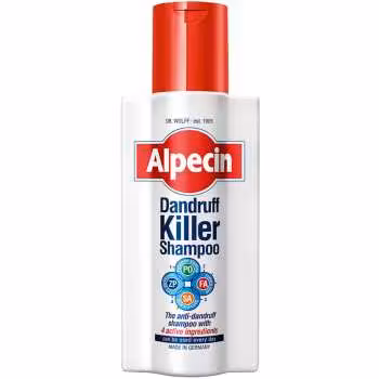 شامپو ضد شوره سر آلپسین مدل Dandruff Killer حجم 250 میلی لیتر
