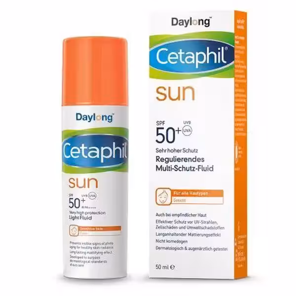 کرم ضد آفتاب بی رنگ ستافیل Cetaphil SPF50 حجم 50 میل