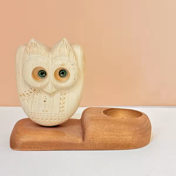 جاشمعی تک مجسمه جغد طرح یک