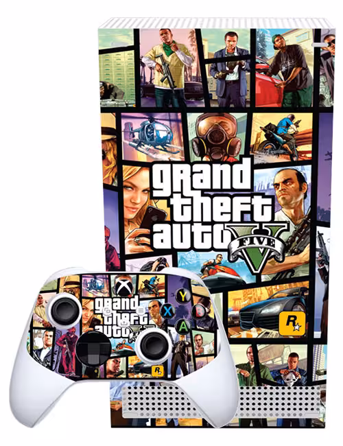 اسکین ایکس باکس سری اس برند گیم‌آور طرح GTA کد C