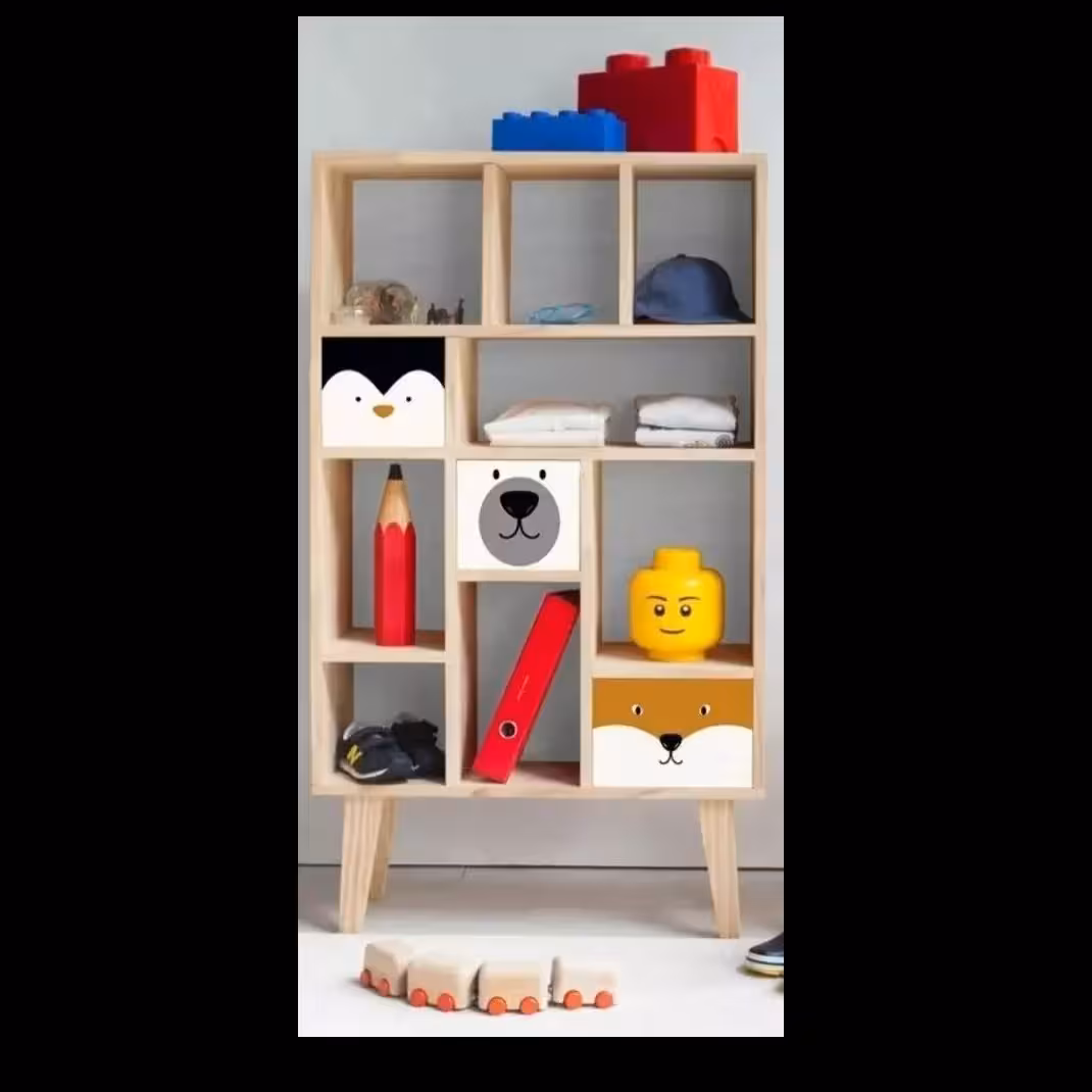 جاکتابی و کتابخونه باکیفیت و شیک وبرزو  ارسال با باربری به سراسر ایران