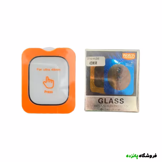 گلس واچ 49mm شیشه ای شابلون دار