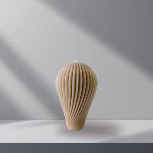 شمع دکوری بالن نسکافه ای