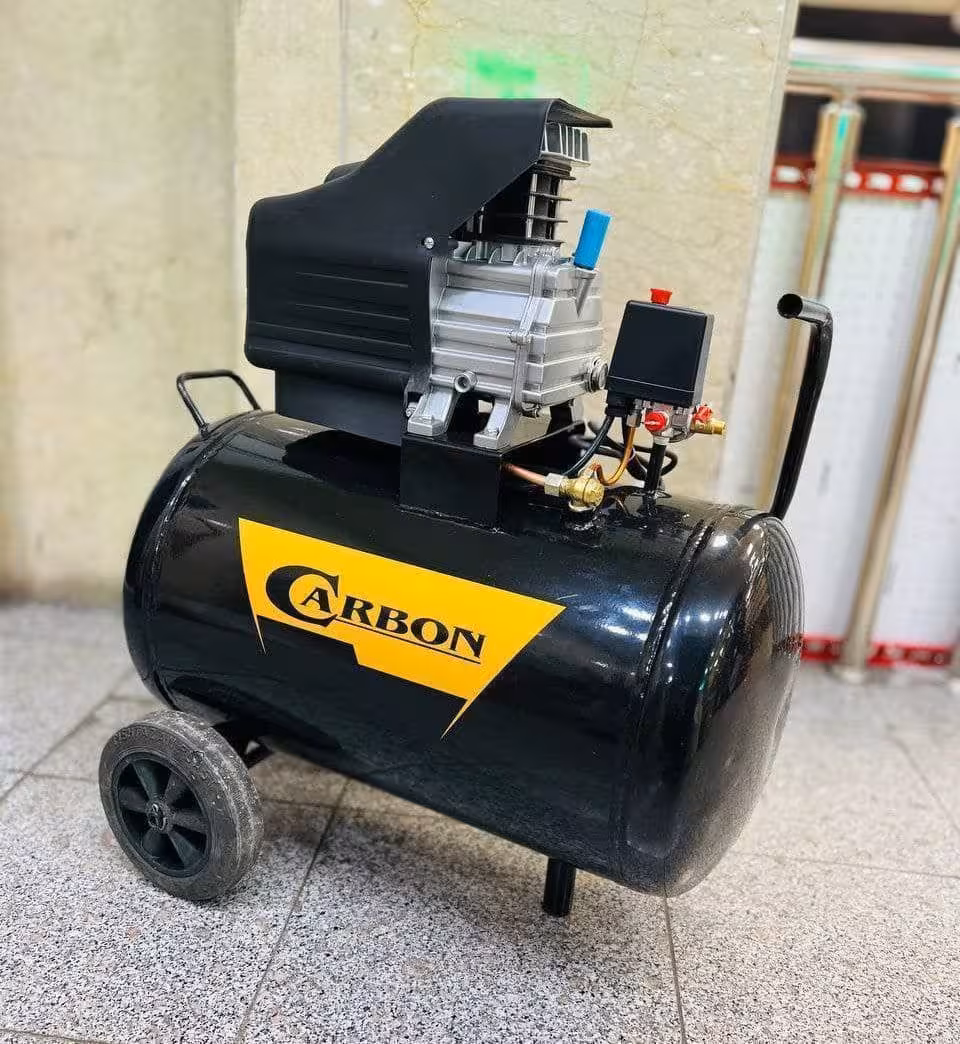 کمپرسور 100 لیتری روغنی کربن مدل 100s