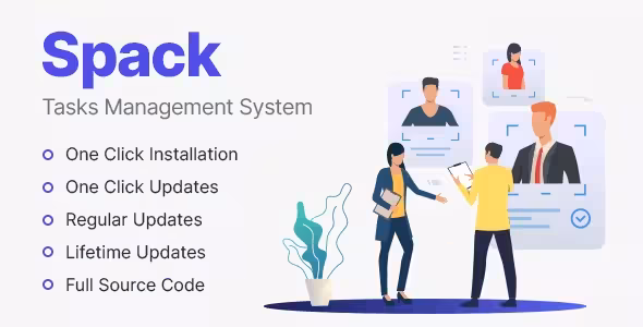 دانلود اسکریپت PHP مدیریت وظایف Spack
