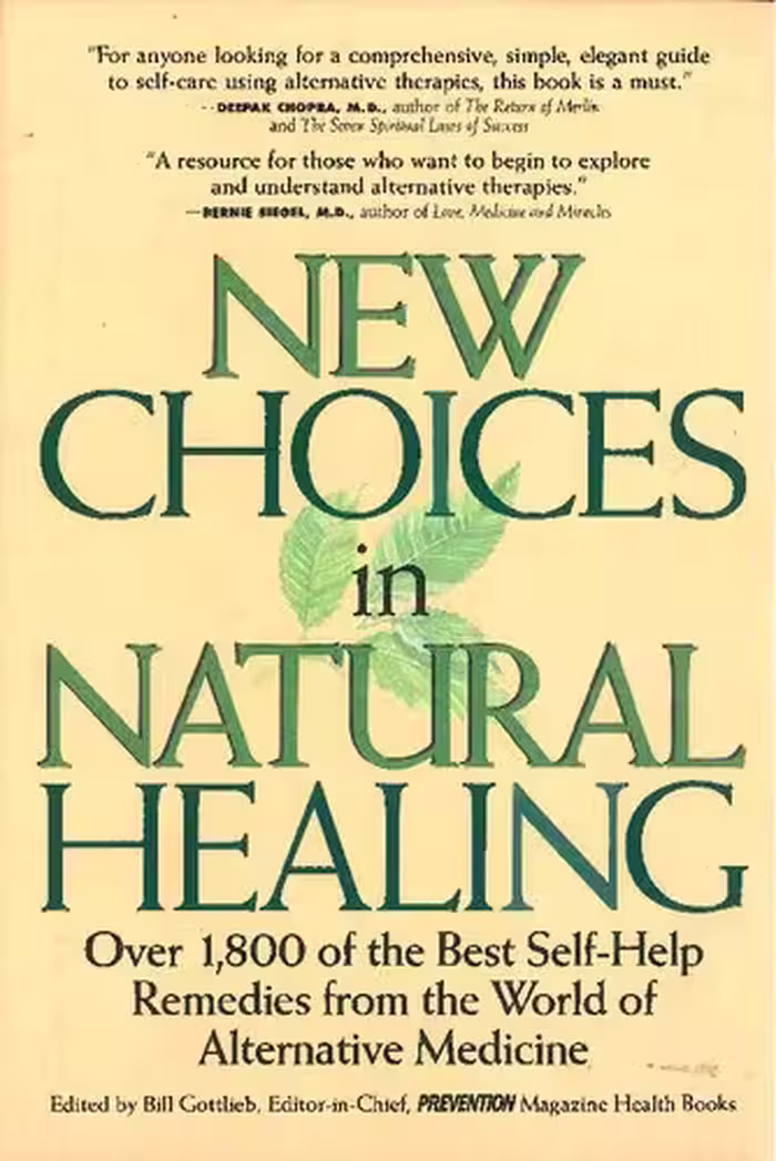 خرید و دانلود نسخه کامل کتاب New Choices in Natural Healing