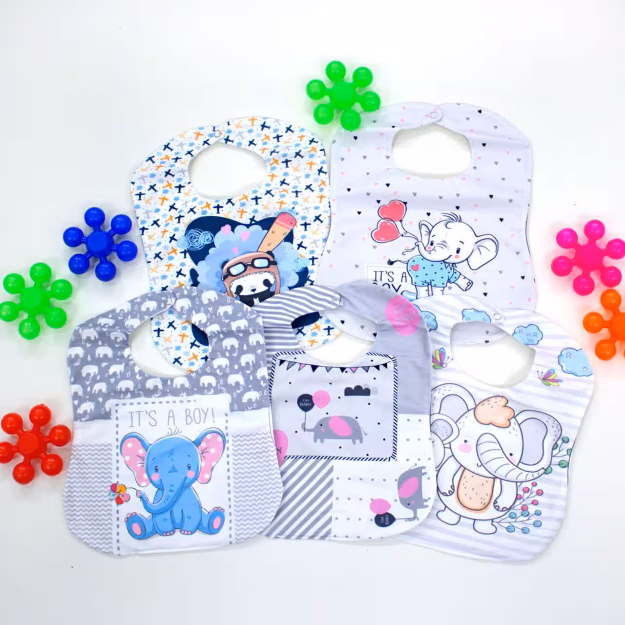 لوازم سیسمونی پیشبند مخمل