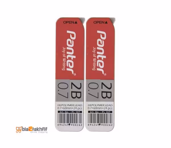 نوک مداد نوکی 0.7 میلی متریHighpolymer بسته 2 عددی پنتر