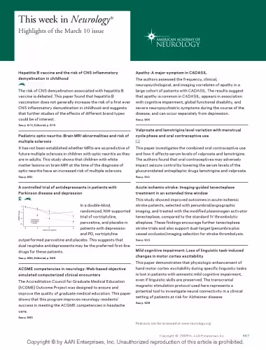 خرید و دانلود نسخه کامل کتاب Neurology Volume 72(10) March 10, 2009