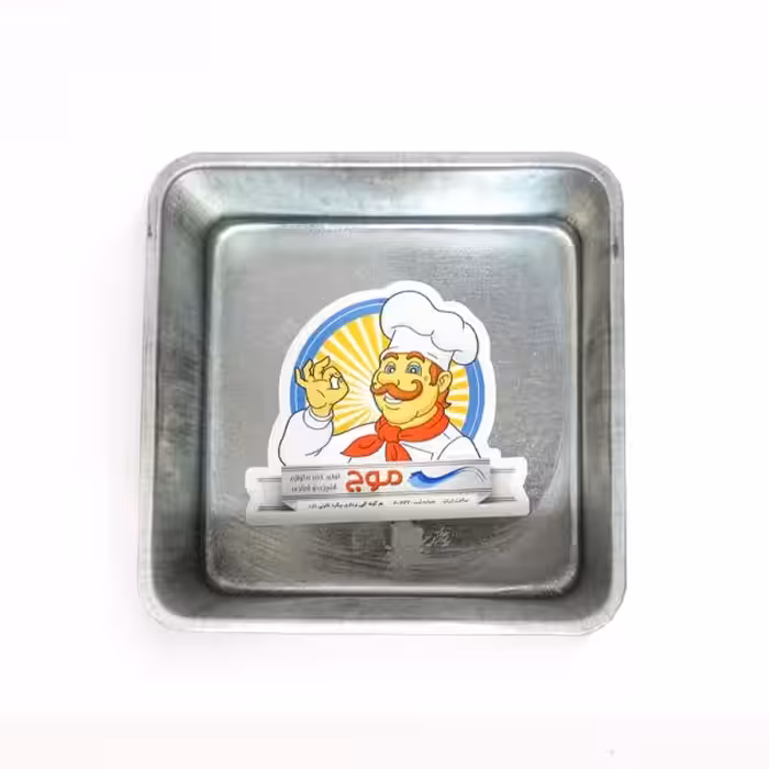 قالب مربع لبه بلند سایز 25 موج