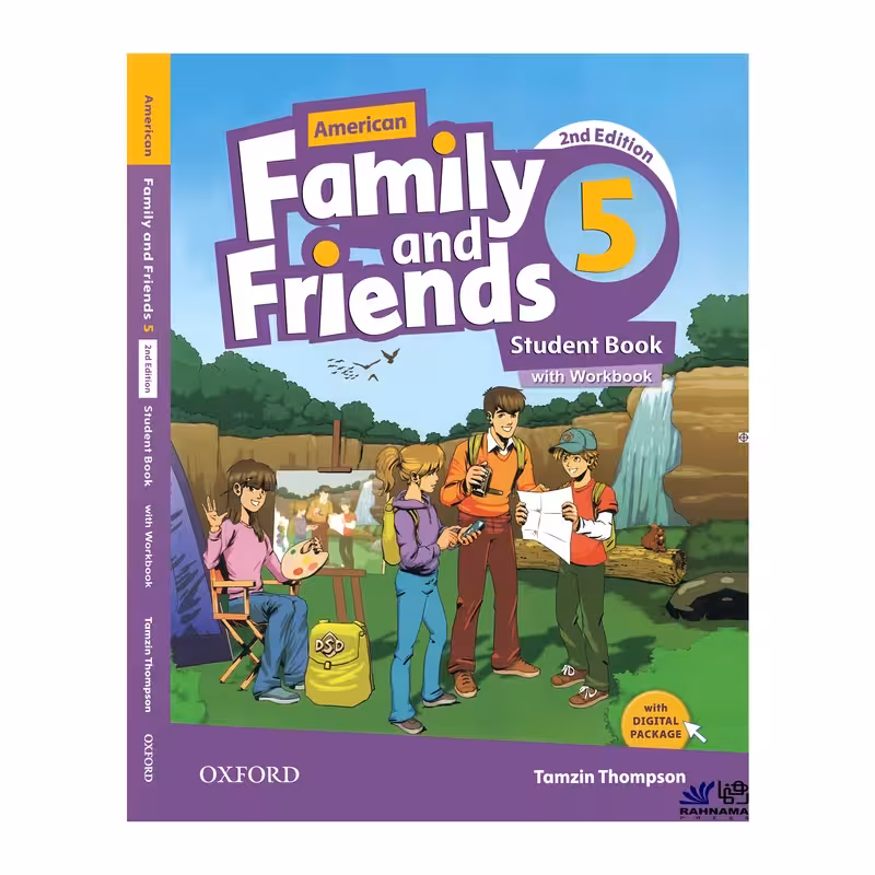 کتاب AMERICAN FAMILY AND FRIENDS 5 اثر TAMZIN THOMPSON انتشارات رهنما