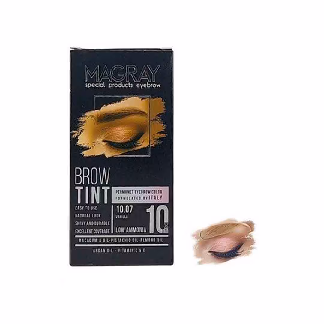 کیت رنگ ابرو حرفه ای ماگرای شماره 10.07 وانیلی
