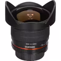 لنز سامیانگ Samyang 8mm f/3.5 HD Fisheye Lens