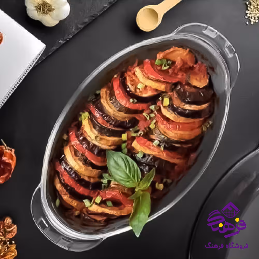 تابه بیضی سیه نا کادو زنگان (دوعددی)  1206