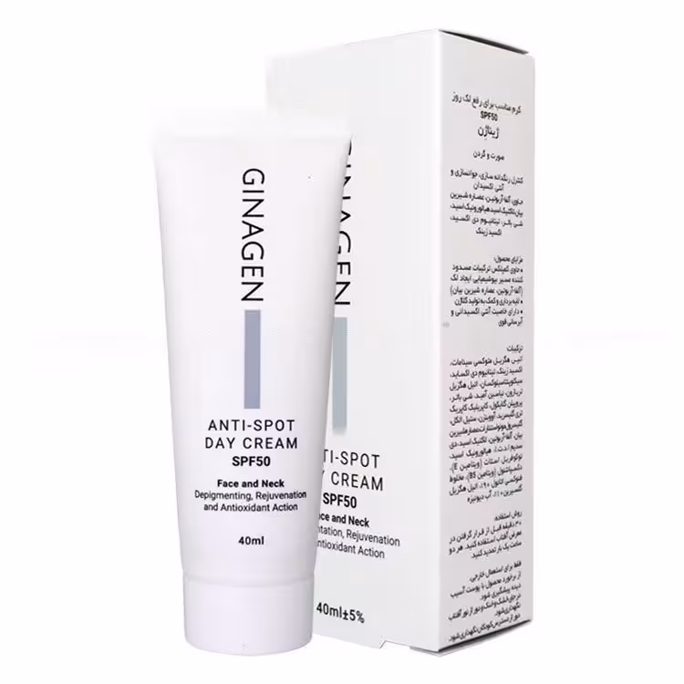 کرم ضدلک روز spf50 ژیناژن