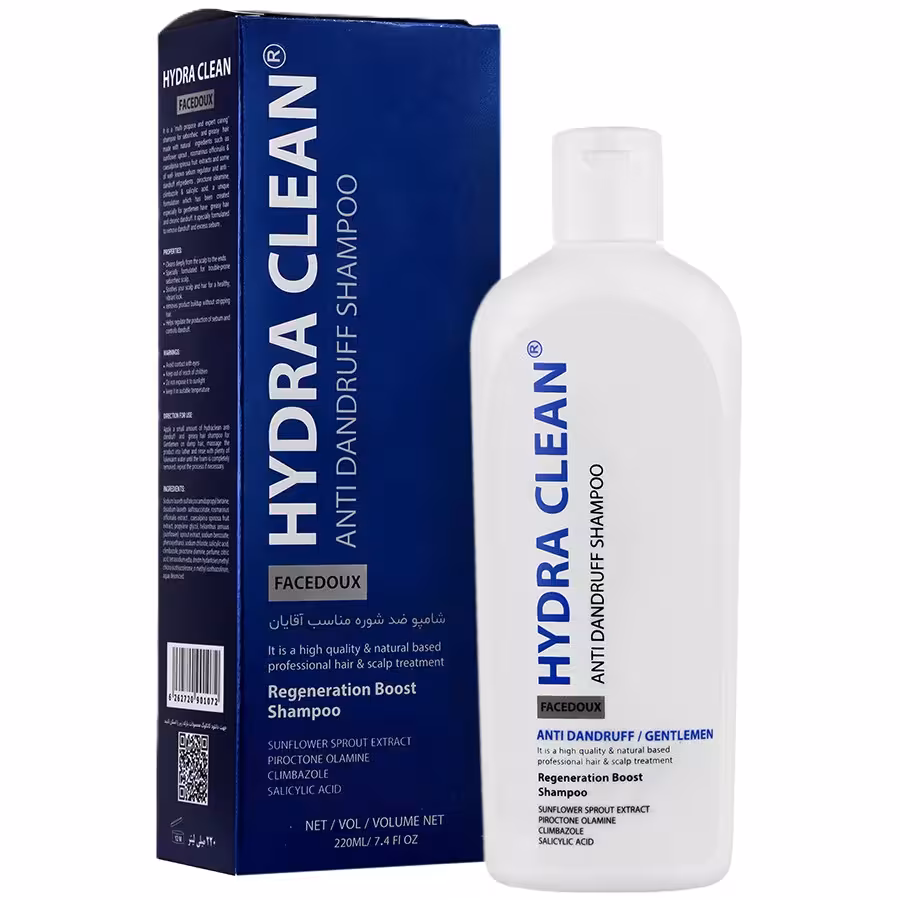 شامپو ضدشوره آقایان هیدراکلین