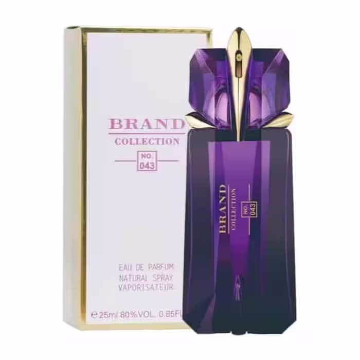 ادکلن زنانه برند کالکشن کد 043 رایحه تیری ماگلر آلین (Thierry Mugler Alien) حجم 25 میل - Brand Collection