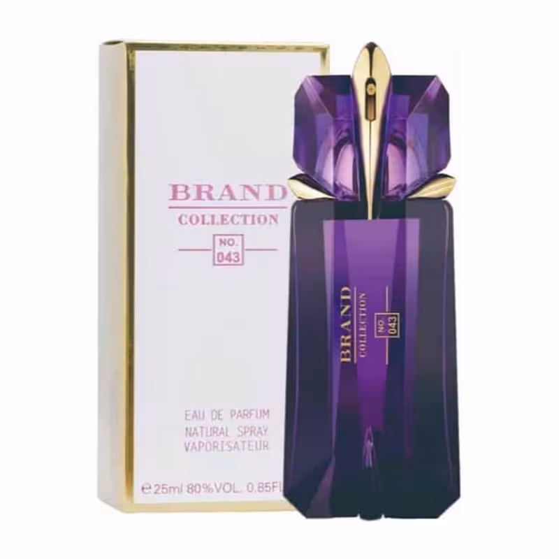 ادکلن زنانه برند کالکشن کد 043 رایحه تیری ماگلر آلین (Thierry Mugler Alien) حجم 25 میل - Brand Collection