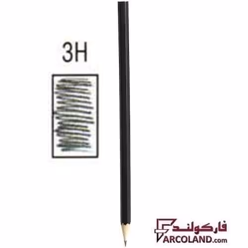 مداد طراحی 3H مشکی