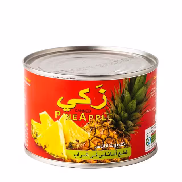 کمپوت آناناس زکی 454 گرمی