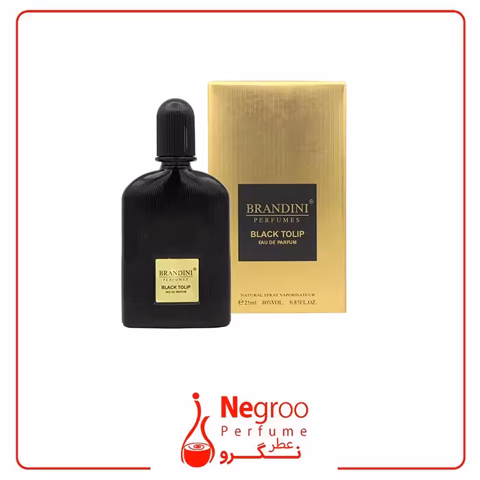 ادو پرفیوم جیبی زنانه مدل Black Tolip حجم 25 میل برندینی