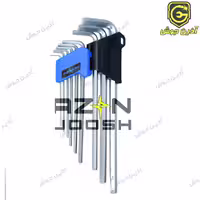 آچار آلن سری کارتی 6 گوش فوق بلند ان وی ایکس NVX آلمانی