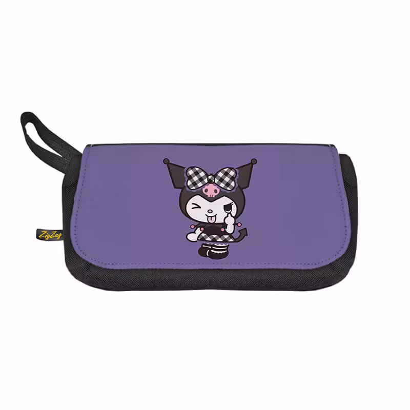 خرید و قیمت جامدادی زیگ زاگ طرح کرومی کد 6847