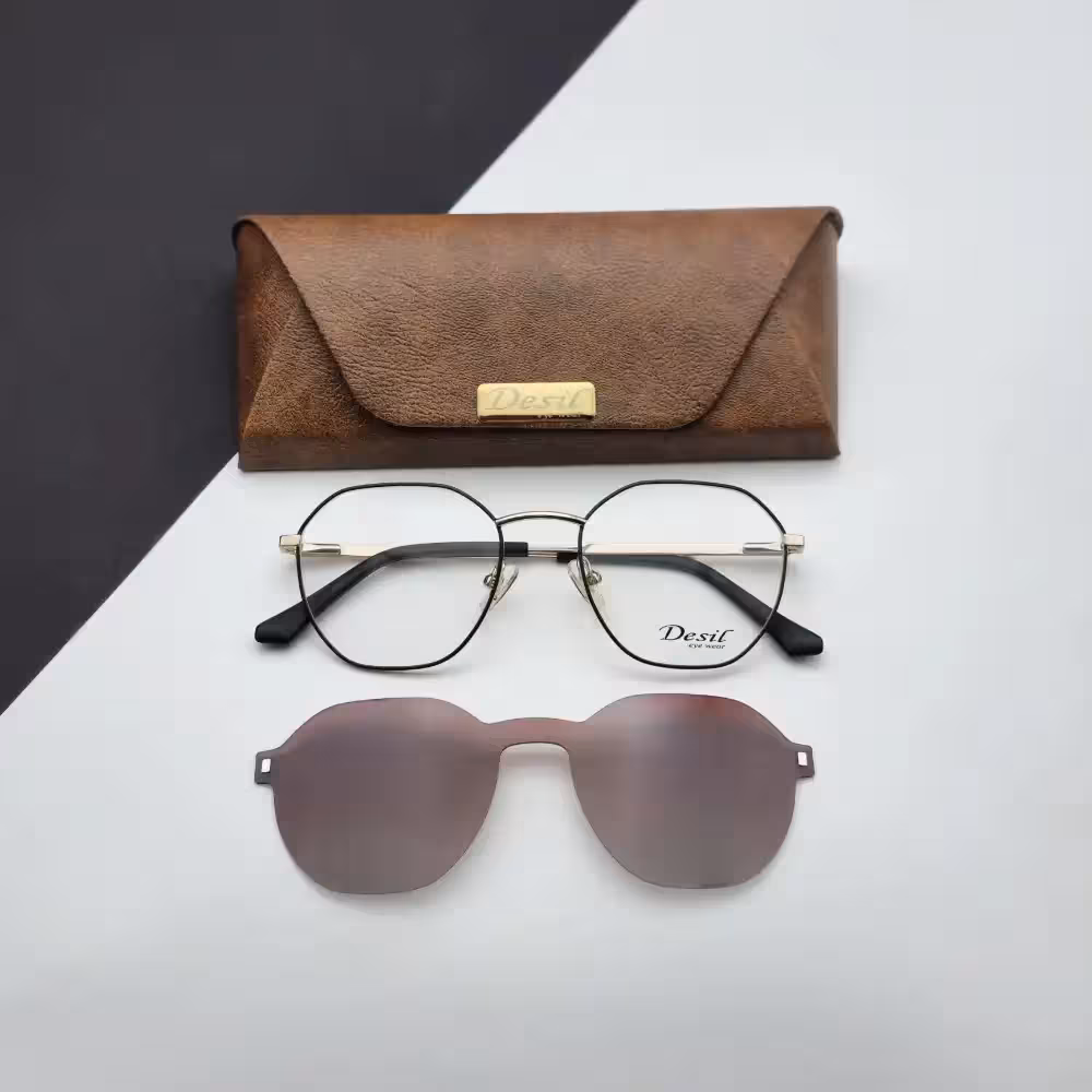 عینک طبی کاوردار دزیل مدل 1546c4