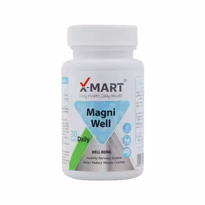 قیمت و خرید قرص مگنی ول ایکس مارت 30 عددی - داروکاو