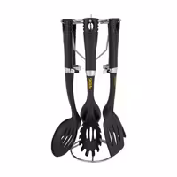 سرویس کفگیر و ملاقه مشکی کاترین عروس