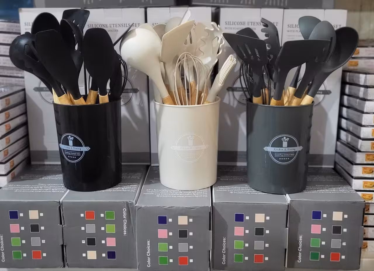 کفگیر ملاقه سیلیکونی نسوز