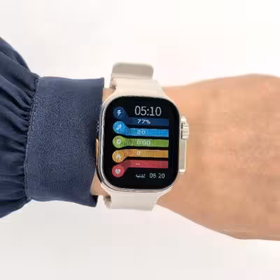 دو ساعت هوشمند همراه با هفت بند