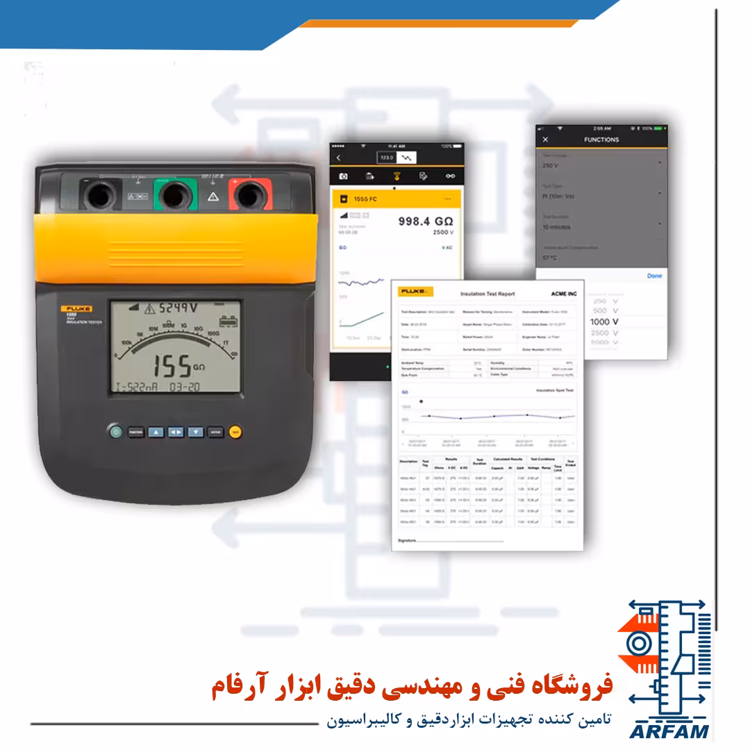 میگر فلوک مدل FLUKE 1555