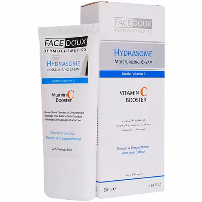 کرم مرطوب کننده ویتامین C هیدرازوم فیس دوکس
