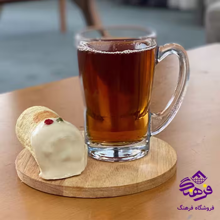 نیم لیوان اپولو دسته دار کادو کاوه (6دک)
