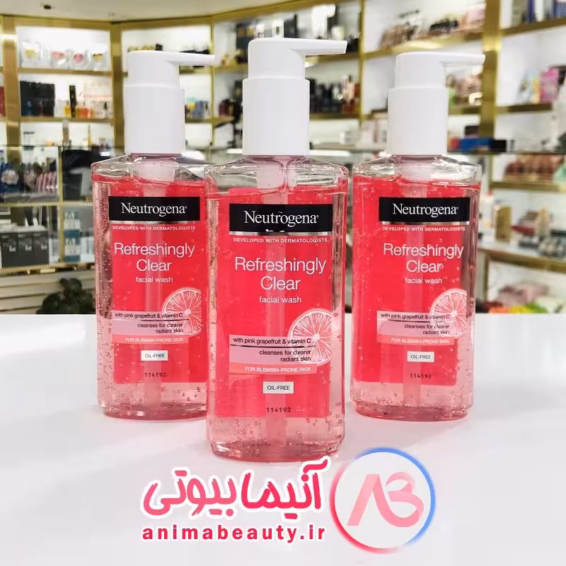 ژل شستشو گریپ فروت و ویتامین سی نوتروژینا