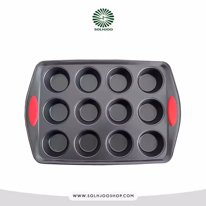 قالب تفلون ممتاز مافین دسته سیلیکون 27*41