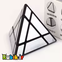 برج هرم حجمی آینه ای شنگ شو نقره ای Shengshou Mirror Tower