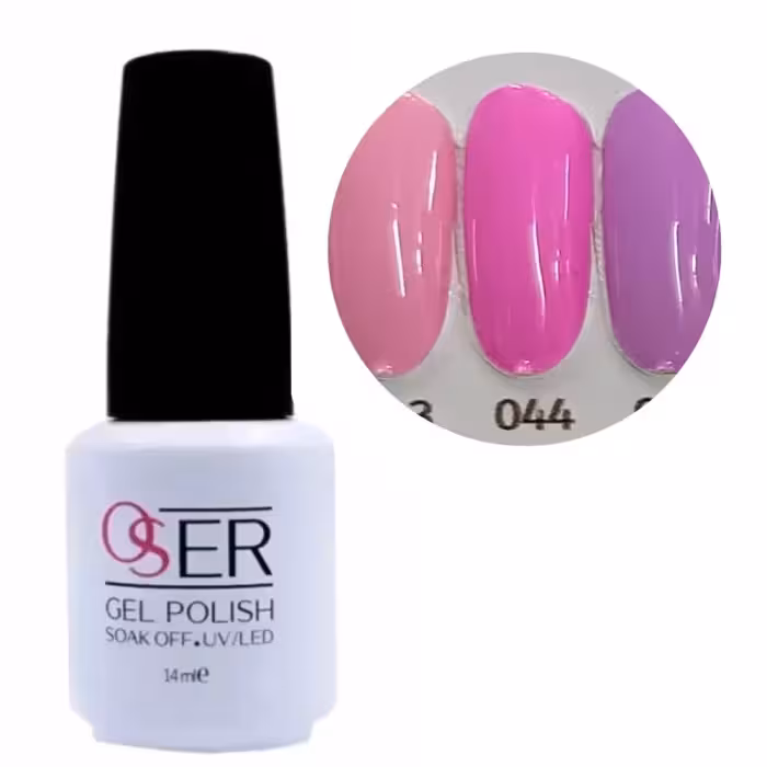 لاک ژل ناخن اوسر شماره 044 OSER GEL PULISH