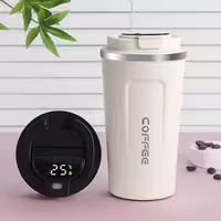 تراول ماگ دماسنج دار کافی COFFEE