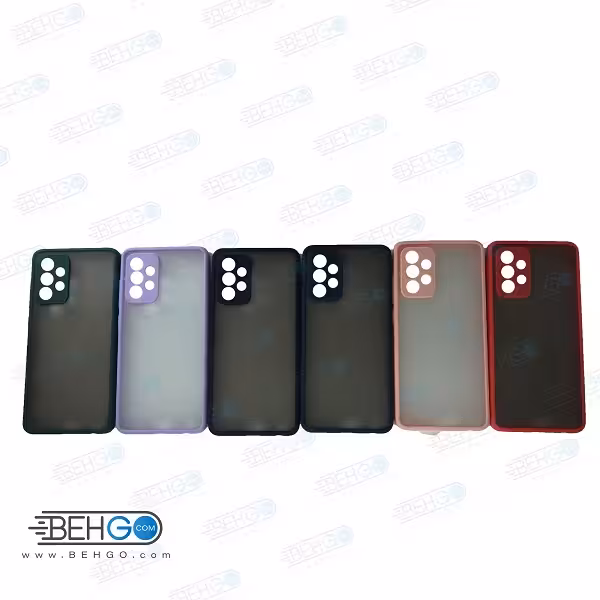 قاب A52 کاور محافظ آ 52 گارد مدل پشت مات اصلی دور سیلیکونی گوشی سامسونگ A52